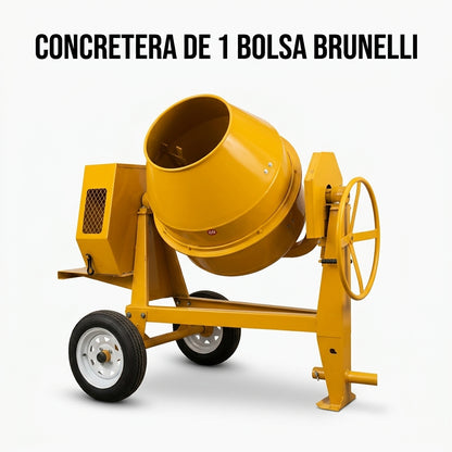 Industrial concrete mixer — Portada Principal - Estudio Blanco | Generated by Modelize