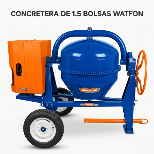 Industrial concrete mixer — Portada Principal - Estudio Blanco | Generated by Modelize