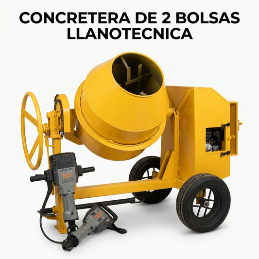 Industrial concrete mixer — Portada Principal - Estudio Blanco | Generated by Modelize