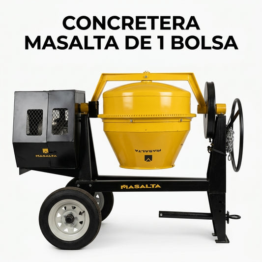 Concrete mixer — Portada Principal - Estudio Blanco | Generated by Modelize