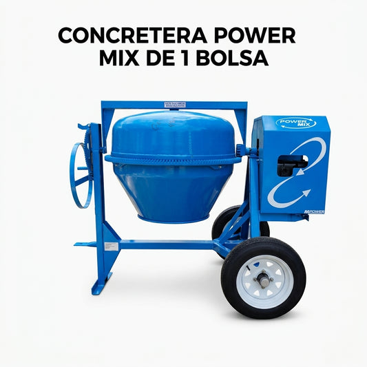 Industrial concrete mixer — Portada Principal - Estudio Blanco | Generated by Modelize