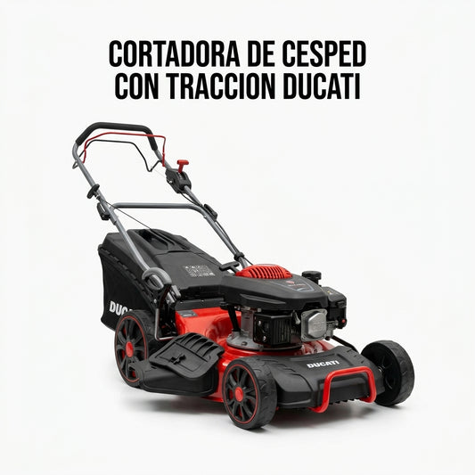Self-propelled gas lawnmower — Portada Principal - Estudio Blanco | Generated by Modelize