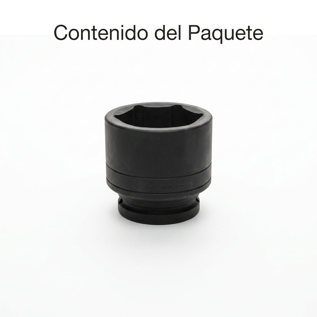 Impact Socket — Contenido del Paquete - Vista Aerea | Generated by Modelize