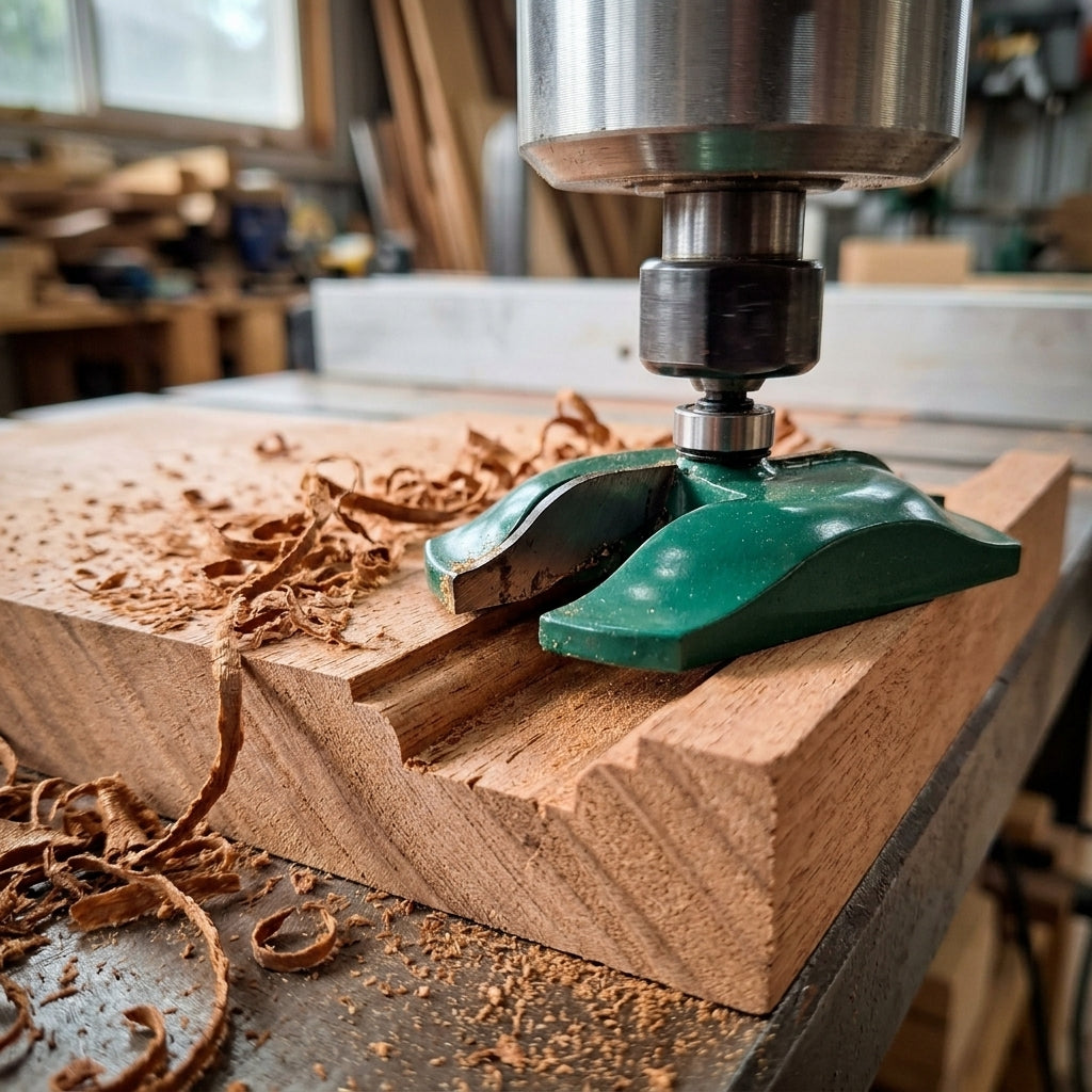 Panel raiser router bit — Estilo de Vida - Producto en Uso | Generated by Modelize