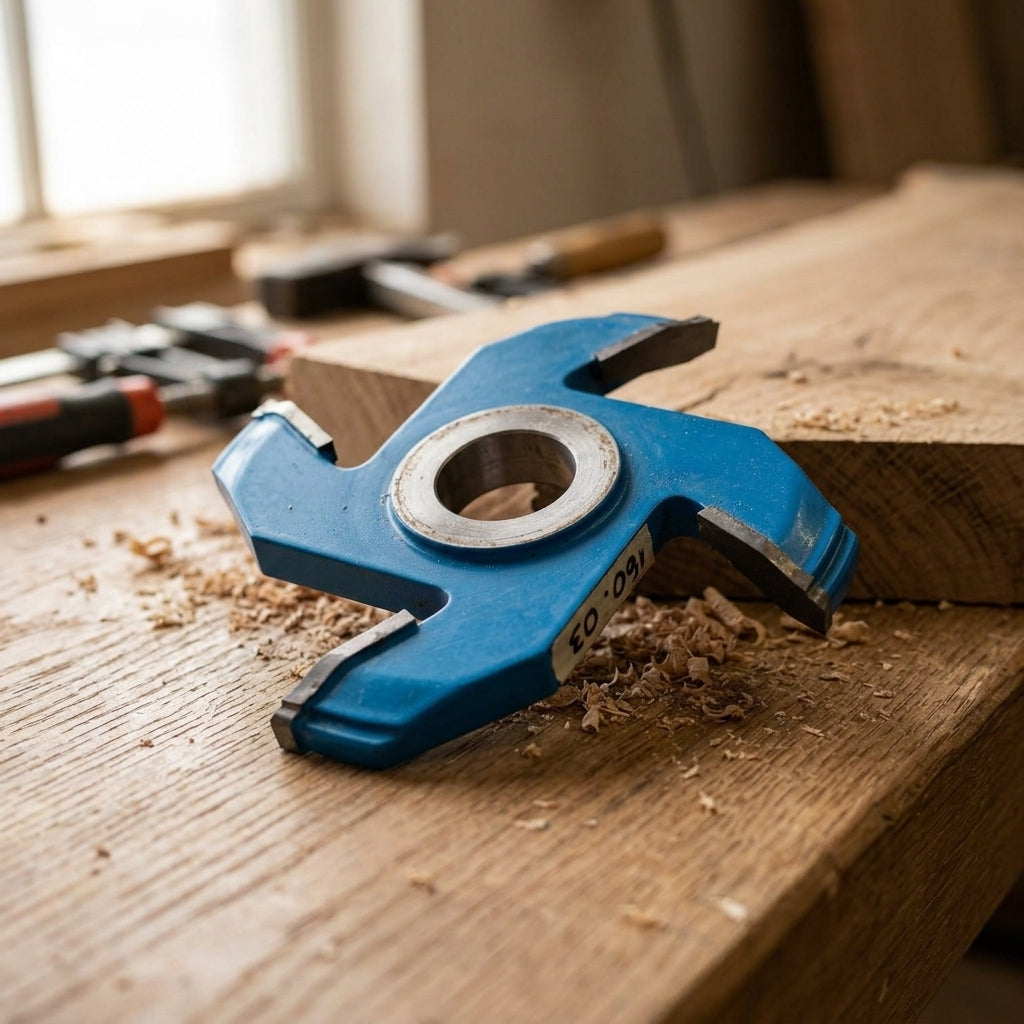 Woodworking panel raising cutter head — Estilo de Vida - Producto en Uso | Generated by Modelize