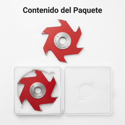 Industrial grooving blade — Contenido del Paquete - Vista Aerea | Generated by Modelize