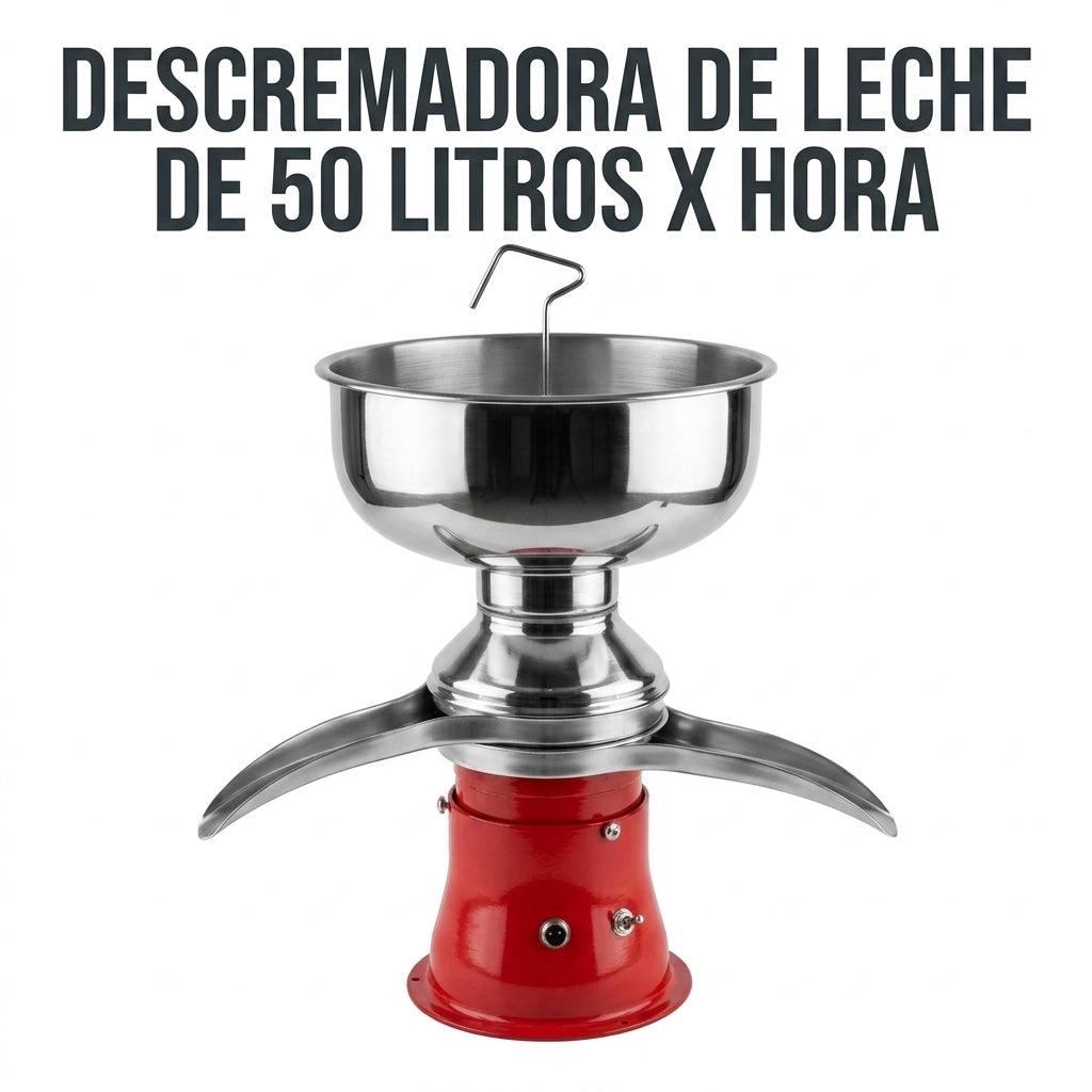 Electric centrifugal milk cream separator — Portada Principal - Estudio Blanco | Generated by Modelize