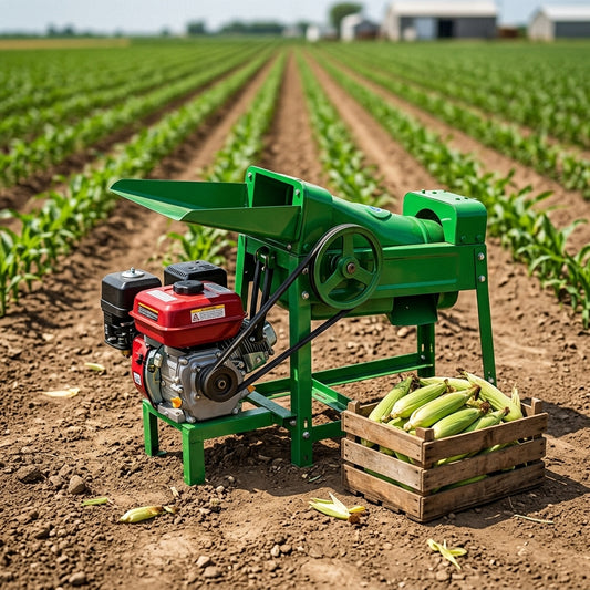 Gasoline-powered corn sheller — Estilo de Vida - Producto en Uso | Generated by Modelize
