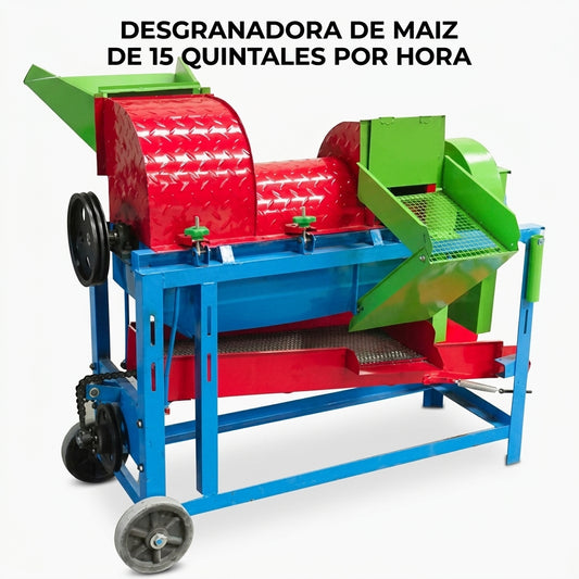 Industrial agricultural corn sheller — Portada Principal - Estudio Blanco | Generated by Modelize