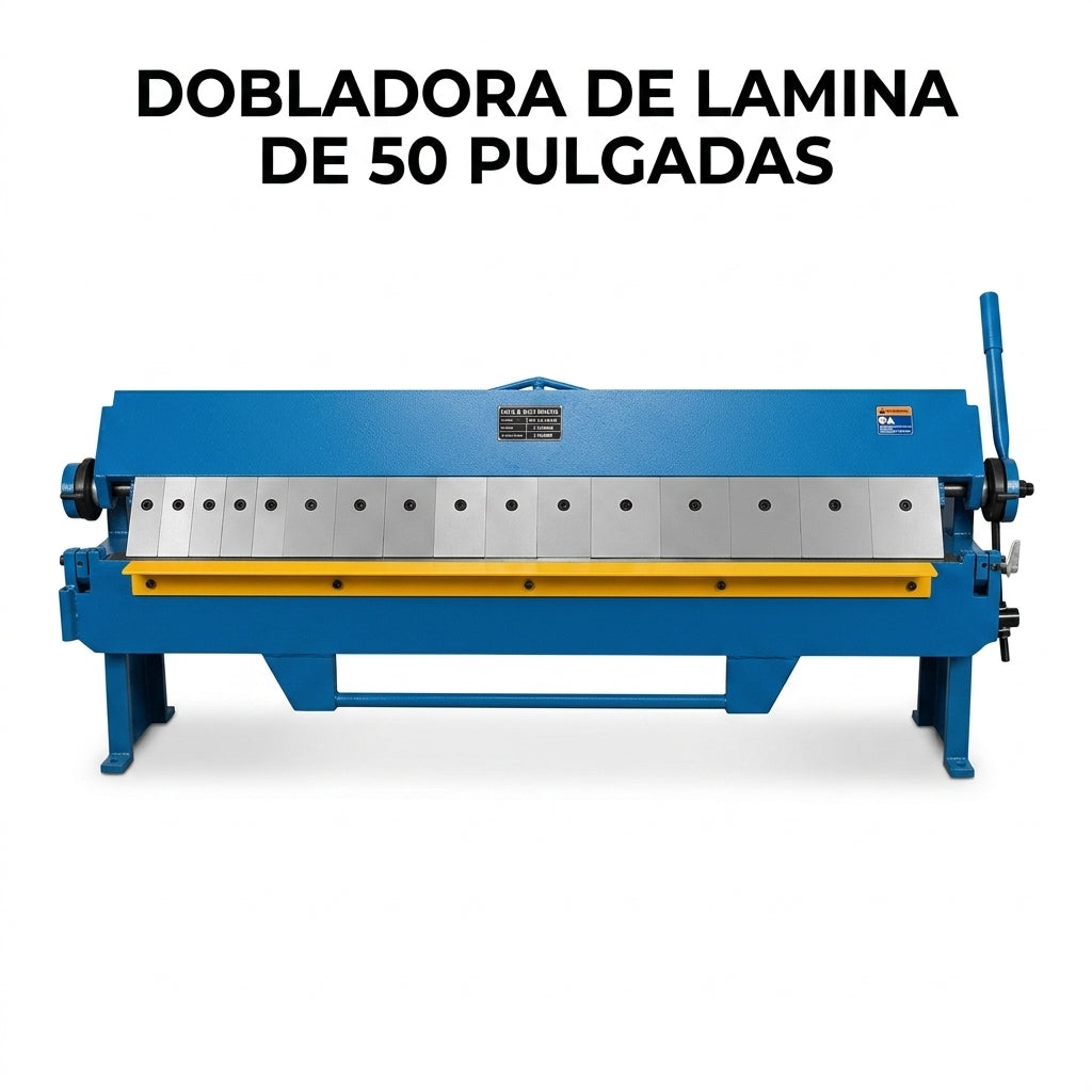 Industrial sheet metal brake — Portada Principal - Estudio Blanco | Generated by Modelize