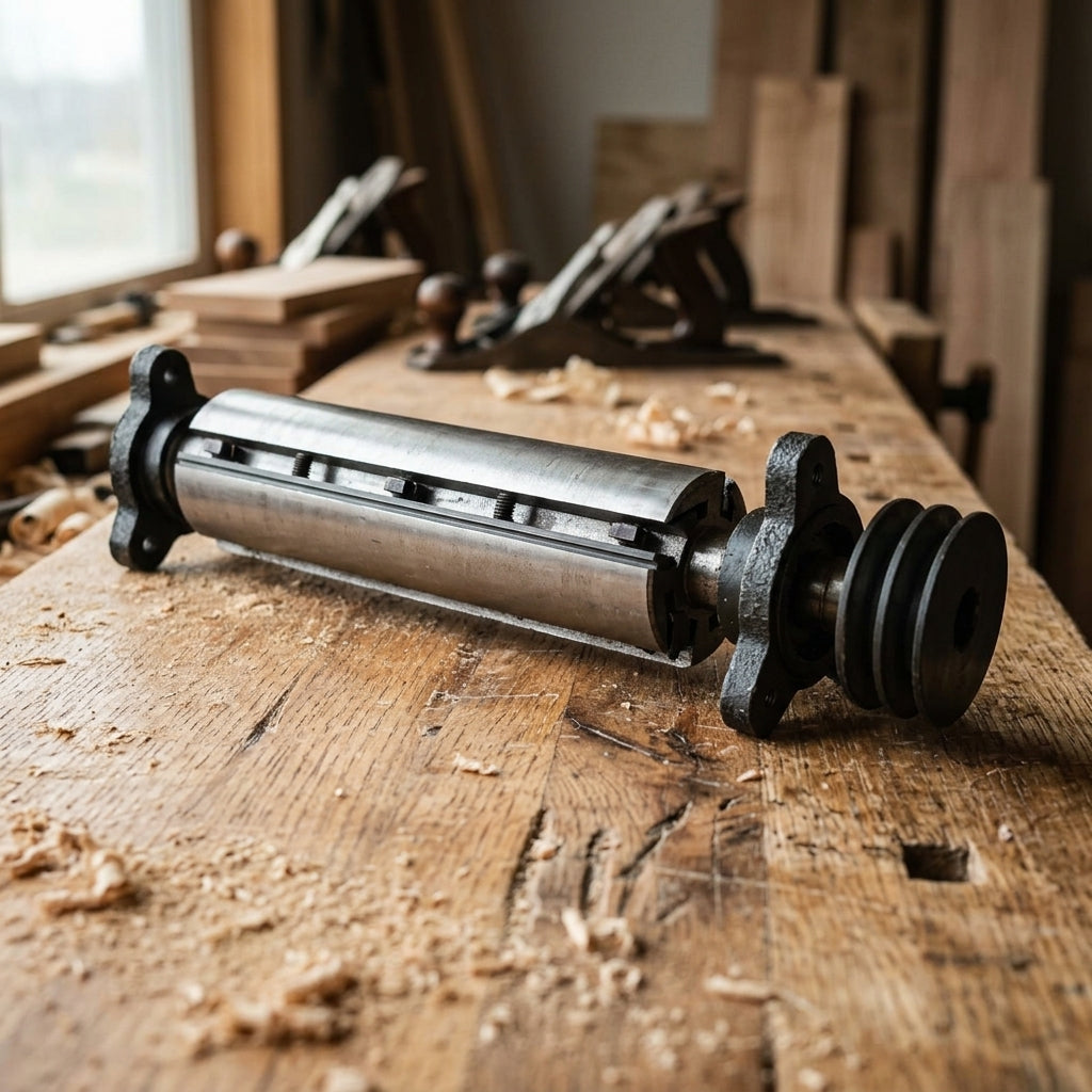 Industrial jointer cutterhead — Estilo de Vida - Producto en Uso | Generated by Modelize