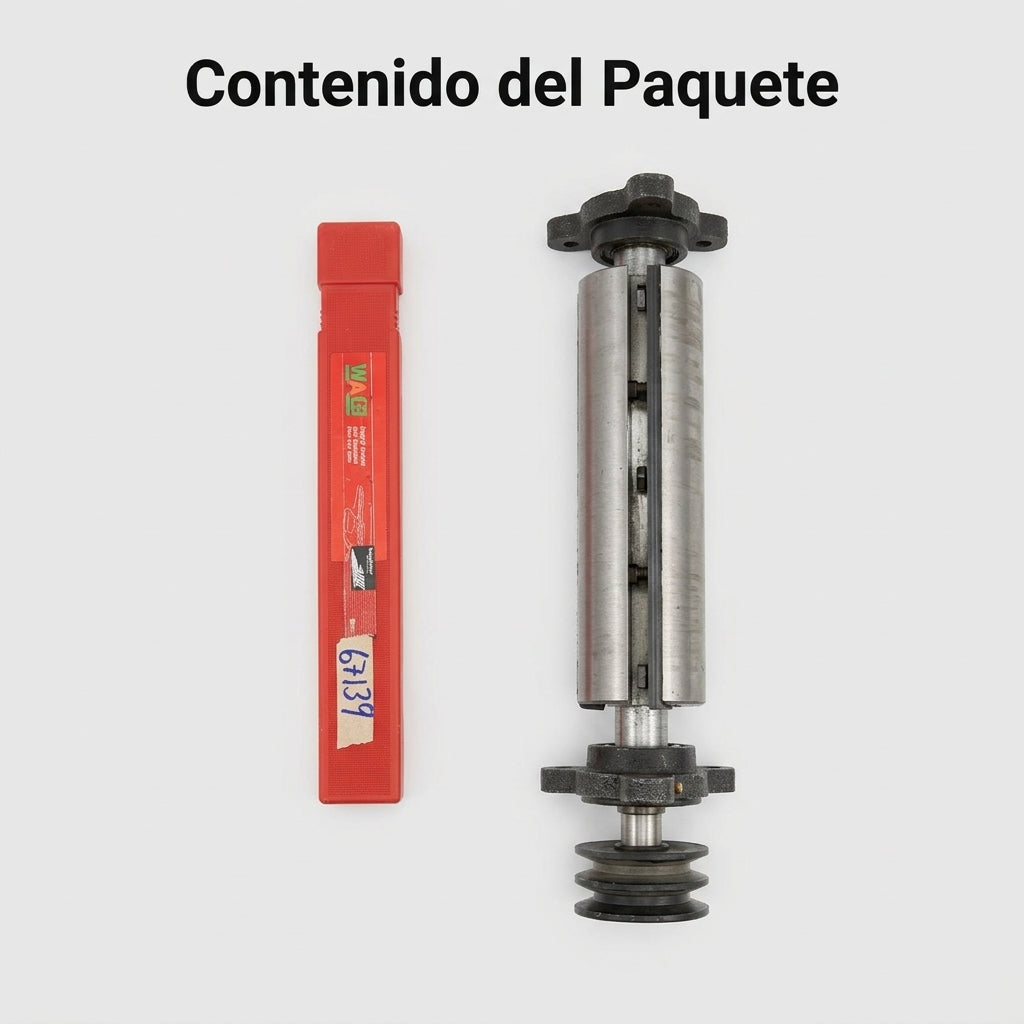 Industrial Jointer Cutter Head — Contenido del Paquete - Vista Aerea | Generated by Modelize