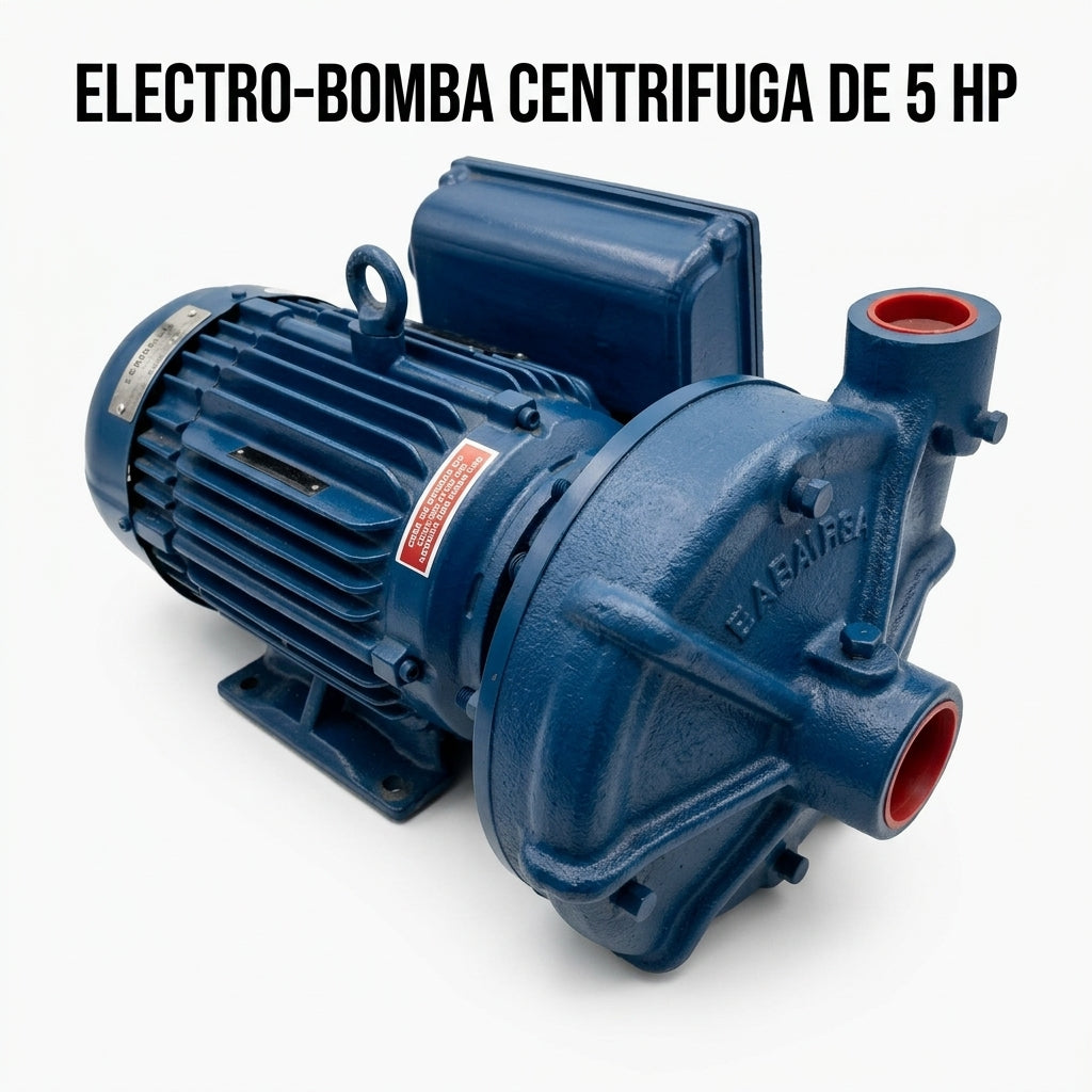 Centrifugal water pump — Portada Principal - Estudio Blanco | Generated by Modelize