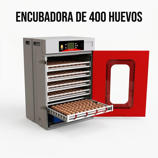 Industrial Egg Incubator — Portada Principal - Estudio Blanco | Generated by Modelize