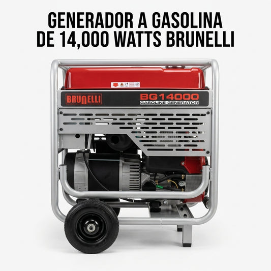 Portable Gasoline Generator — Portada Principal - Estudio Blanco | Generated by Modelize