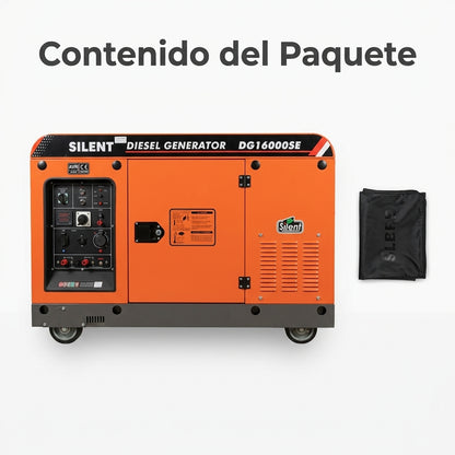 Industrial Diesel Generator — Contenido del Paquete - Vista Aerea | Generated by Modelize