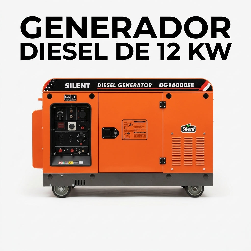 Portable Diesel Generator — Portada Principal - Estudio Blanco | Generated by Modelize