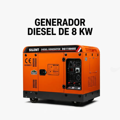 Industrial Diesel Generator — Portada Principal - Estudio Blanco | Generated by Modelize
