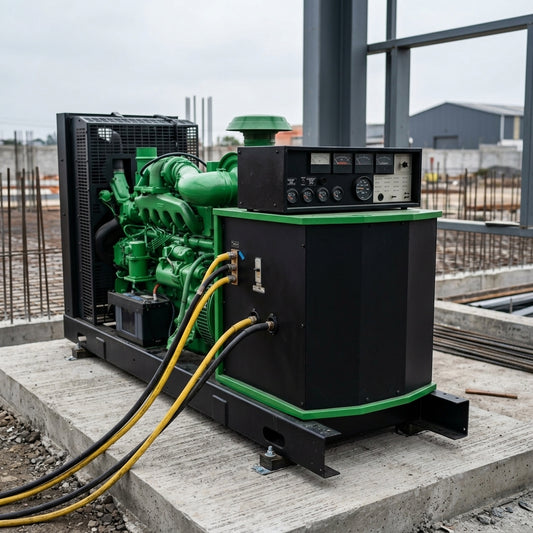Industrial Diesel Generator — Estilo de Vida - Producto en Uso | Generated by Modelize