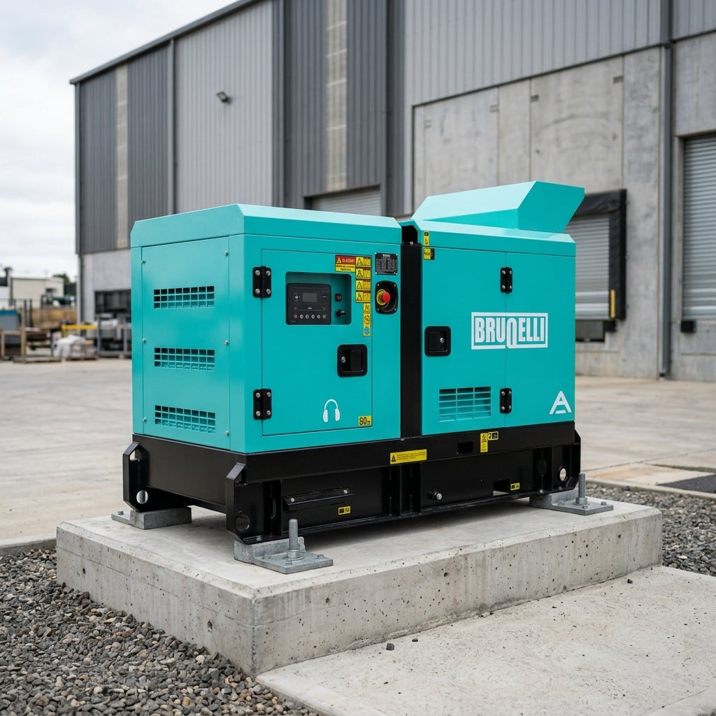 Industrial Diesel Generator — Estilo de Vida - Producto en Uso | Generated by Modelize