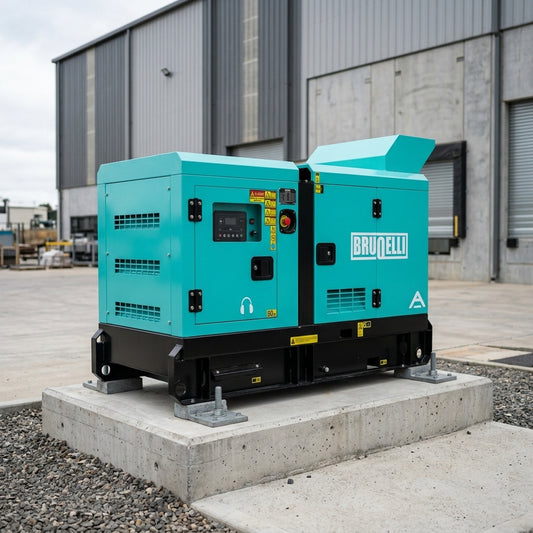 Industrial Diesel Generator — Estilo de Vida - Producto en Uso | Generated by Modelize