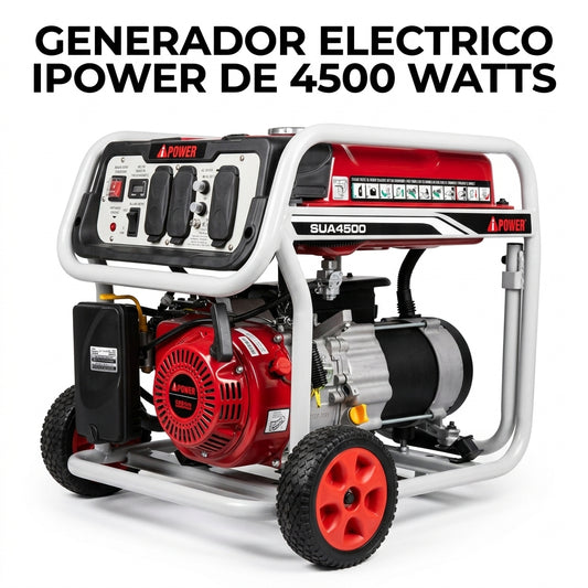 Portable Electric Generator — Portada Principal - Estudio Blanco | Generated by Modelize