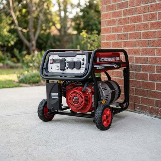 Portable Electric Generator — Estilo de Vida - Producto en Uso | Generated by Modelize