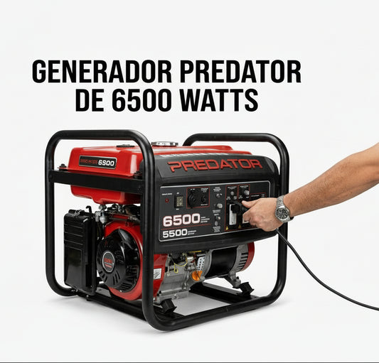 Portable Gasoline Generator — Portada Principal - Estudio Blanco | Generated by Modelize