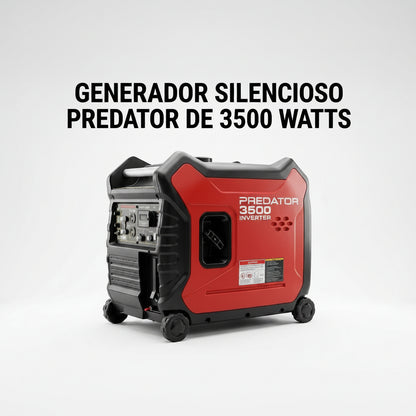 Portable Inverter Generator — Portada Principal - Estudio Blanco | Generated by Modelize