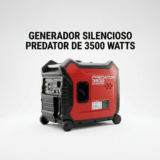 Portable Inverter Generator — Portada Principal - Estudio Blanco | Generated by Modelize