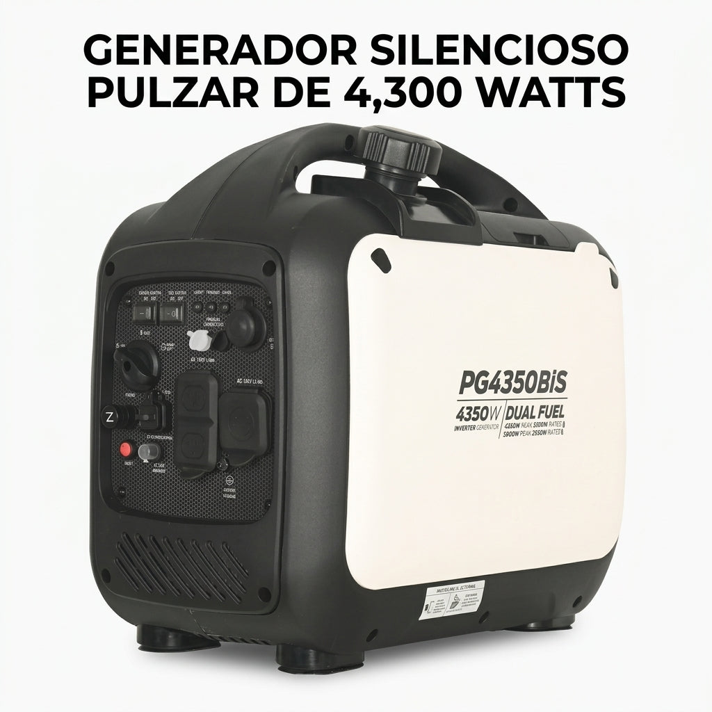 Portable Inverter Generator — Portada Principal - Estudio Blanco | Generated by Modelize