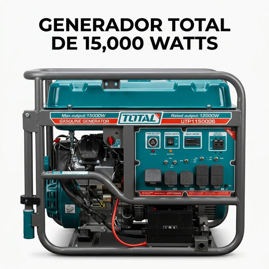 Industrial Gasoline Generator — Portada Principal - Estudio Blanco | Generated by Modelize