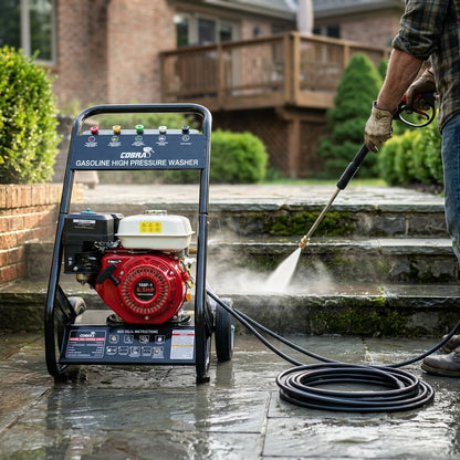 Gasoline pressure washer — Estilo de Vida - Producto en Uso | Generated by Modelize