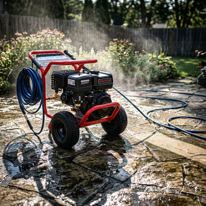 Gas Pressure Washer — Estilo de Vida - Producto en Uso | Generated by Modelize