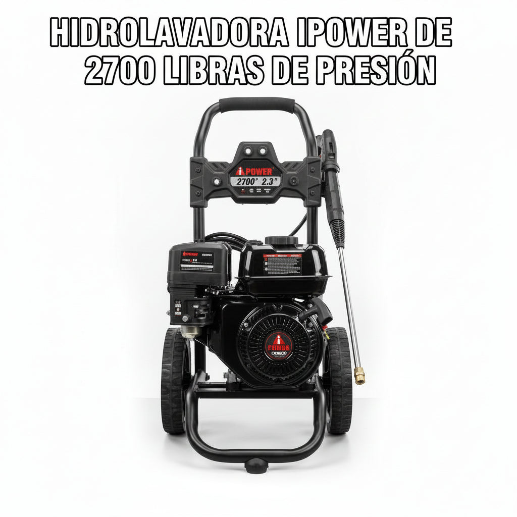 Gas-powered pressure washer — Portada Principal - Estudio Blanco | Generated by Modelize