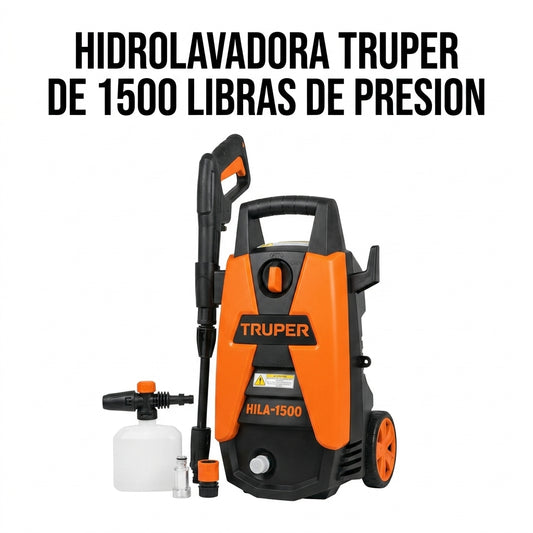 Electric pressure washer — Portada Principal - Estudio Blanco | Generated by Modelize