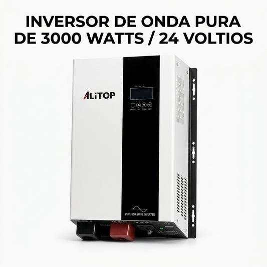 Pure Sine Wave Power Inverter — Portada Principal - Estudio Blanco | Generated by Modelize