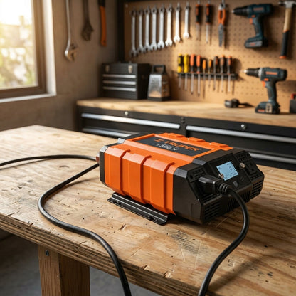 Power Inverter — Estilo de Vida - Producto en Uso | Generated by Modelize