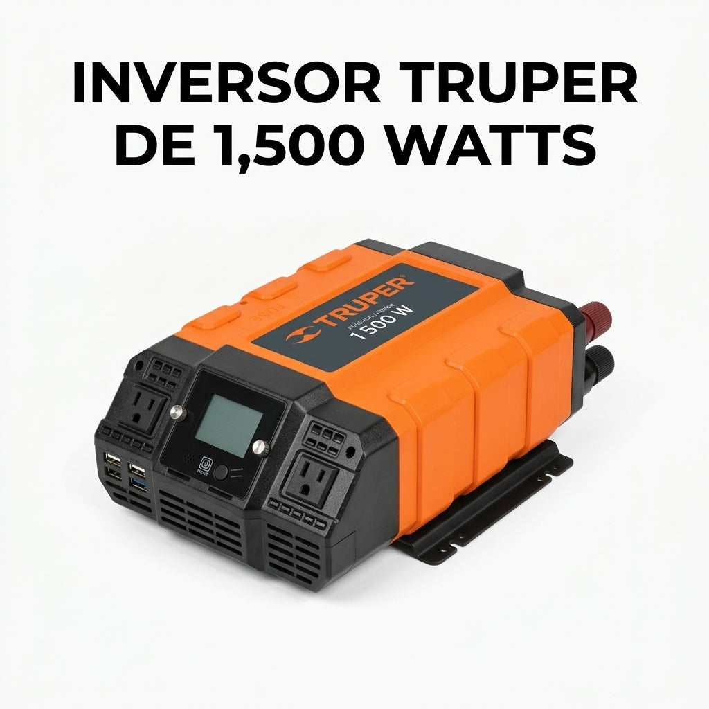 Power Inverter — Portada Principal - Estudio Blanco | Generated by Modelize