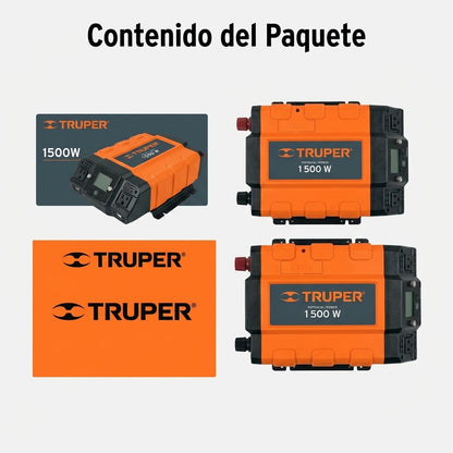 Power Inverter — Contenido del Paquete - Vista Aerea | Generated by Modelize