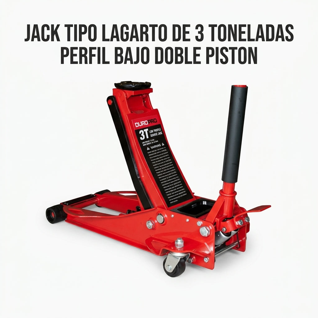 Hydraulic Floor Jack — Portada Principal - Estudio Blanco | Generated by Modelize