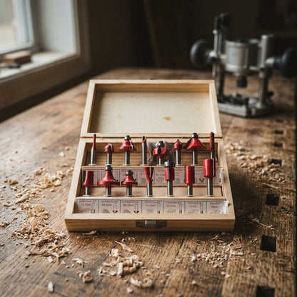 Router bit set — Estilo de Vida - Producto en Uso | Generated by Modelize