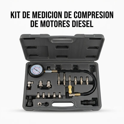 Diesel engine compression tester kit — Portada Principal - Estudio Blanco | Generated by Modelize
