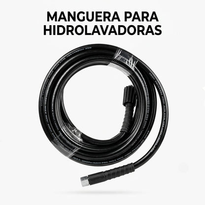 High-pressure washer hose — Portada Principal - Estudio Blanco | Generated by Modelize
