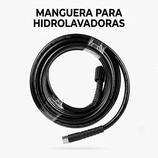 High-pressure washer hose — Portada Principal - Estudio Blanco | Generated by Modelize