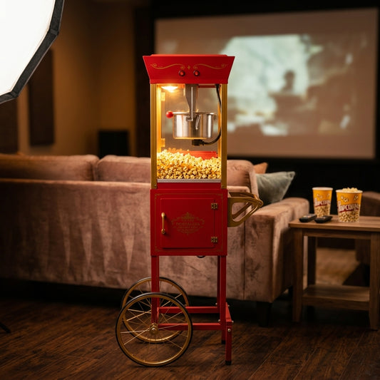 Popcorn machine with cart — Estilo de Vida - Producto en Uso | Generated by Modelize
