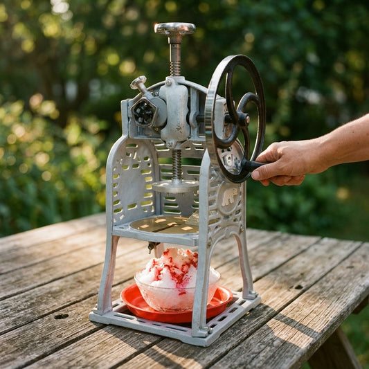 Manual ice shaver machine — Estilo de Vida - Producto en Uso | Generated by Modelize
