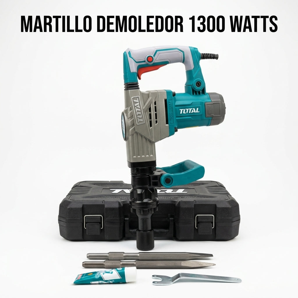 Demolition Hammer — Portada Principal - Estudio Blanco | Generated by Modelize