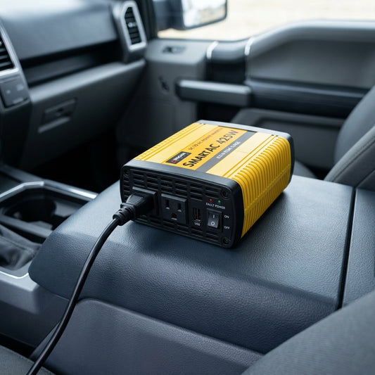 DC to AC Power Inverter — Estilo de Vida - Producto en Uso | Generated by Modelize
