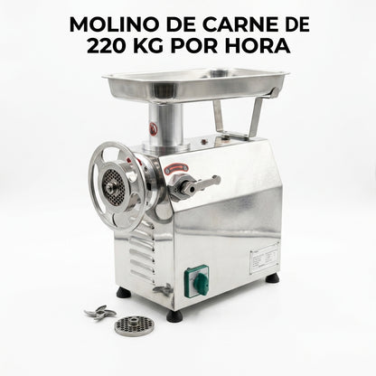 Industrial Meat Grinder — Portada Principal - Estudio Blanco | Generated by Modelize